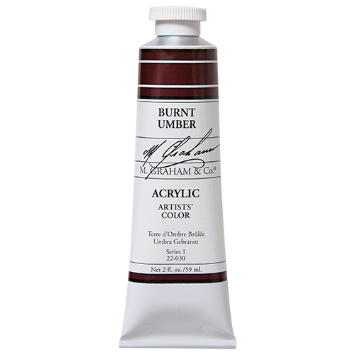 M Graham Acrylic 59ml Burnt Umber (Online Only)