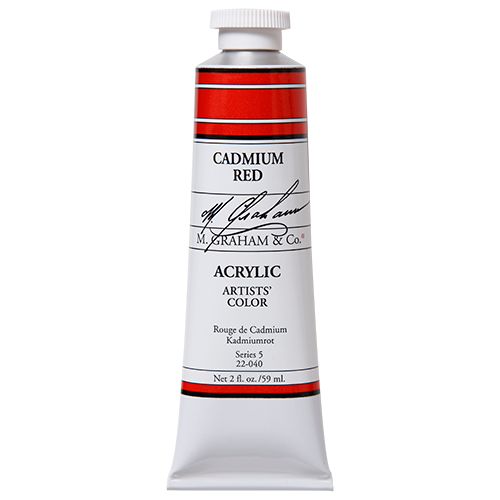 M Graham Acrylic 59ml Cadmium Red (Online Only)