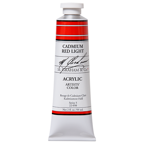 M Graham Acrylic 59ml Cadmium Red Light (Online Only)
