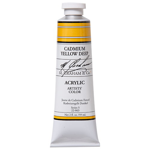 M Graham Acrylic 59ml Cadmium Yellow  Deep (Online Only)