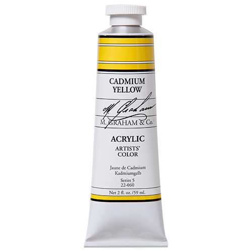 M Graham Acrylic 59ml Cadmium Yellow (Online Only)