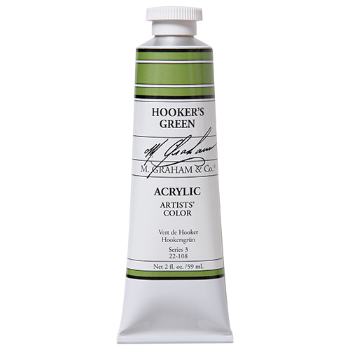 M Graham Acrylic 59ml Hooker's Green (Online Only)