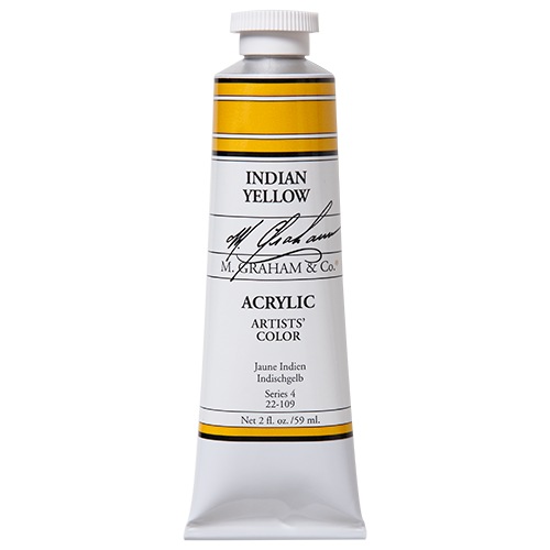 M Graham Acrylic 59ml Indian Yellow (Online Only)