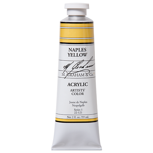 M Graham Acrylic 59ml Naples Yellow (Online Only)