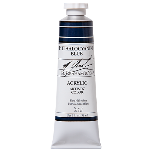 M Graham Acrylic 59ml Phthalo Blue (Online Only)