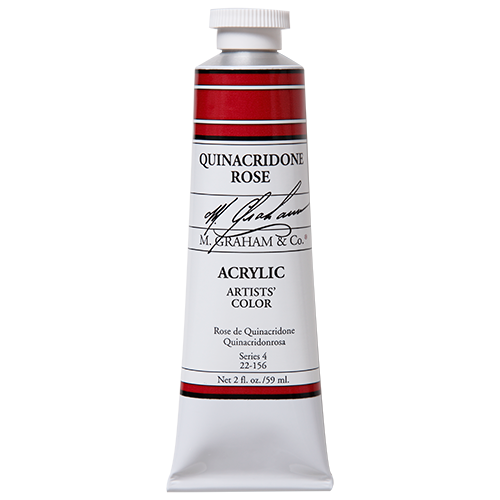 M Graham Acrylic 59ml Quinacridone Rose (Online Only)