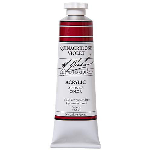M Graham Acrylic 59ml Quinacridone Violet (Online Only)