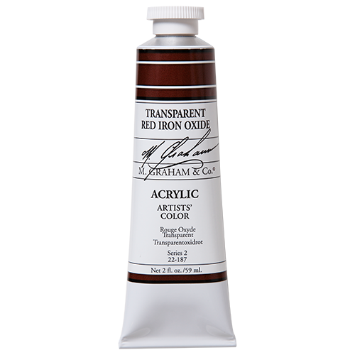 M Graham Acrylic 59ml Transparent Red Iron Oxide (Online Only)