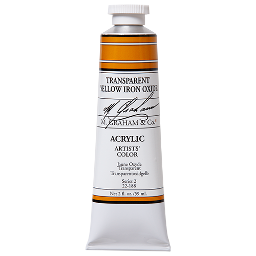 M Graham Acrylic 59ml Transparent Yellow Iron Oxide (Online Only)