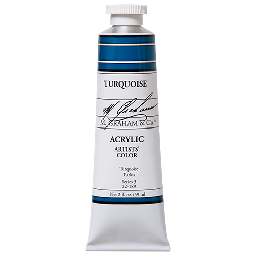 M Graham Acrylic 59ml Turquoise (Online Only)