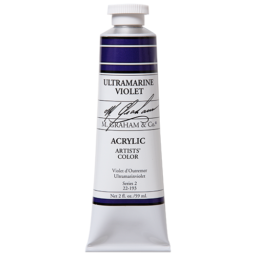 M Graham Acrylic 59ml Ultramarine Violet (Online Only)