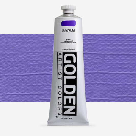 Golden Heavy Body Acrylic 148ml Light Violet