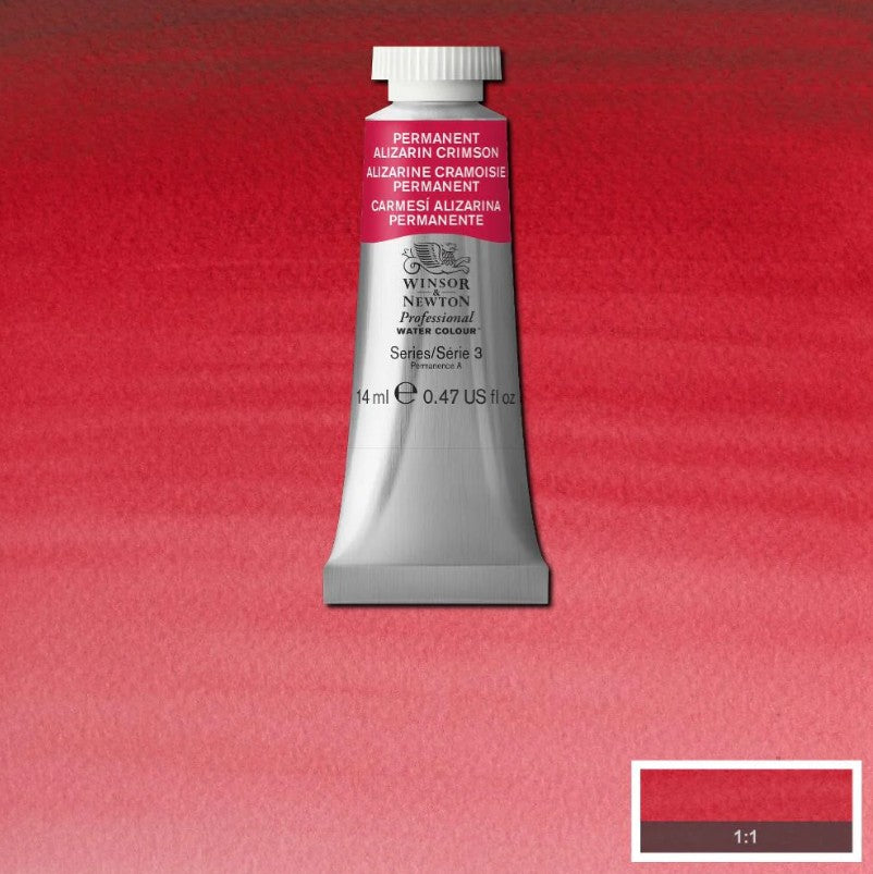 Winsor & Newton Artists' Watercolour 14ml Permanent Alizarin Crimson