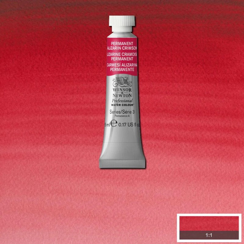 Winsor & Newton Artists' Watercolour 5ml Permanent Alizarin Crimson