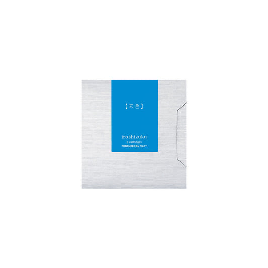 Pilot Iroshizuku Ink Fountain Pen Cartridges Ama-iro / Sky Blue 6 Pack