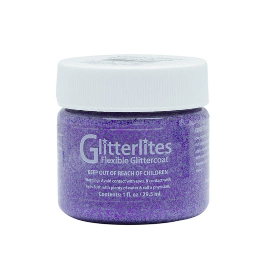 Angelus Glitterlites Paint 29.5ml Princess Purple
