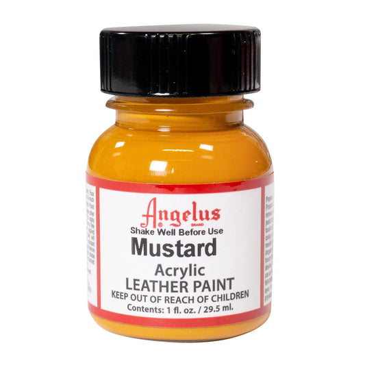 Angelus Leather Acrylic Paint 29.5ml Mustard