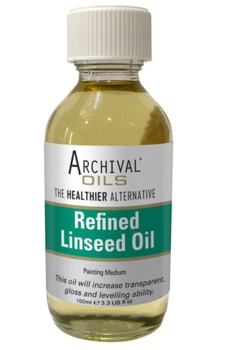 Archival Refined Linseed Oil 100ml