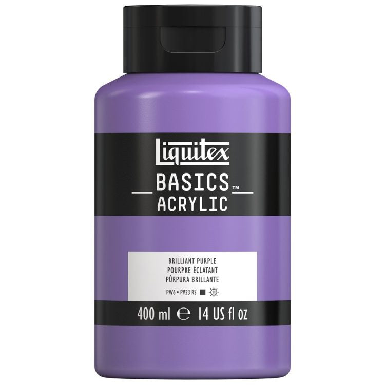 Liquitex Basics 400ml Brilliant Purple