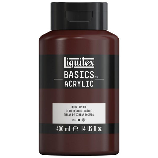 Liquitex Basics 400ml Burnt Umber