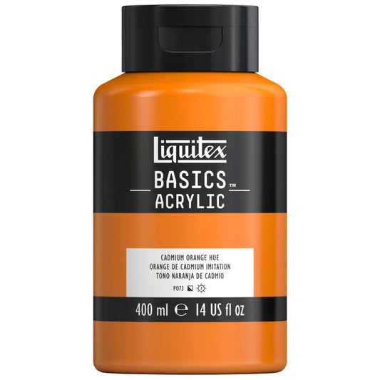 Liquitex Basics 400ml Cadmium Orange Hue