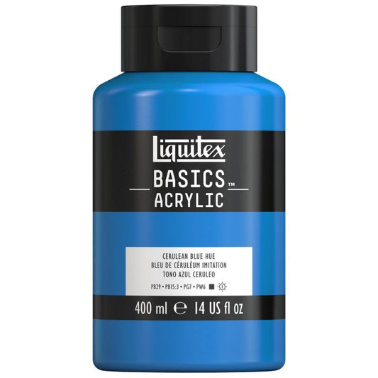 Liquitex Basics 400ml Cerulean Blue Hue