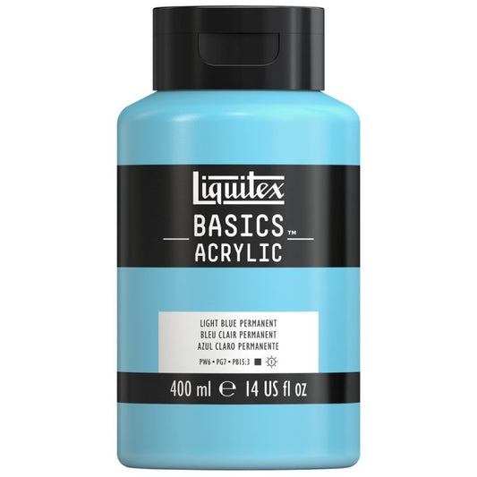 Liquitex Basics 400ml Light Blue Permanent