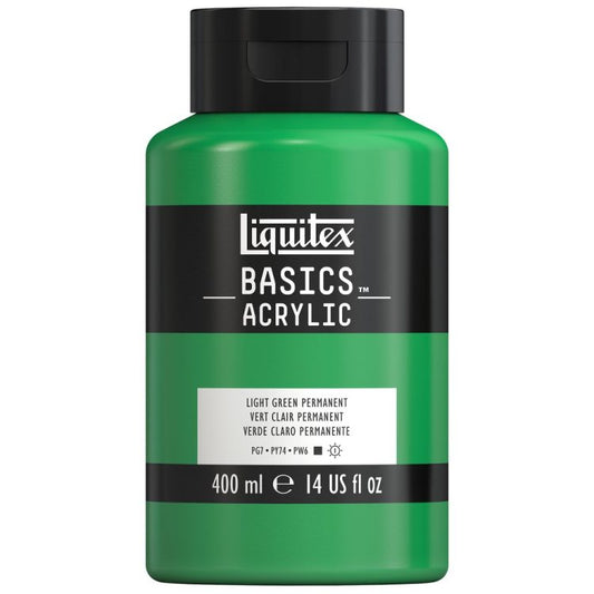 Liquitex Basics 400ml Light Green Permanent