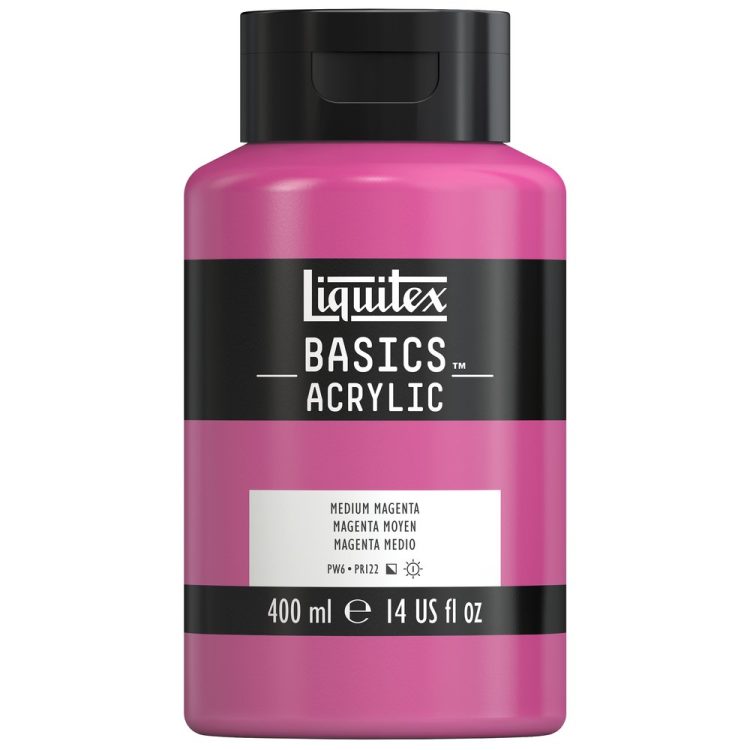 Liquitex Basics 400ml Medium Magenta