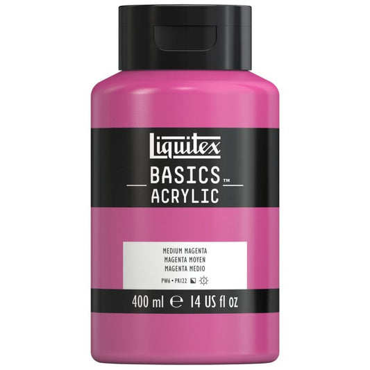 Liquitex Basics 400ml Medium Magenta