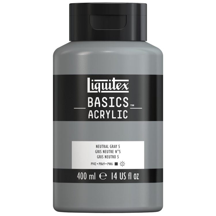 Liquitex Basics 400ml Neutral Gray 5