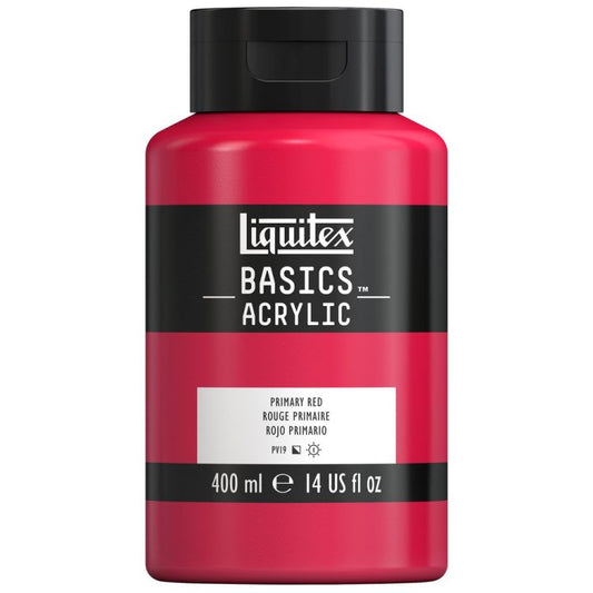 Liquitex Basics 400ml Primary Red