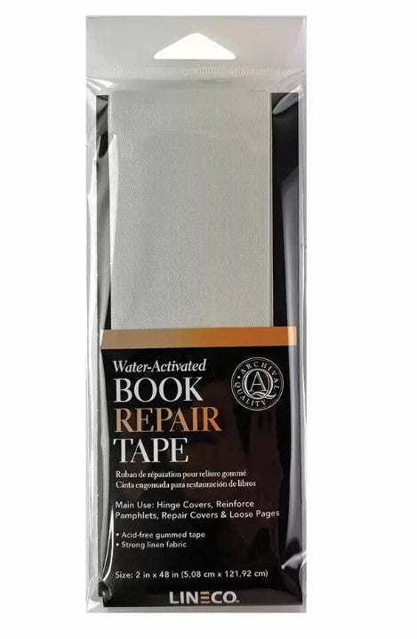 Lineco Gummed/Water-Activated Book Repair Tape 2.5cm x 9.1m (533-0124)