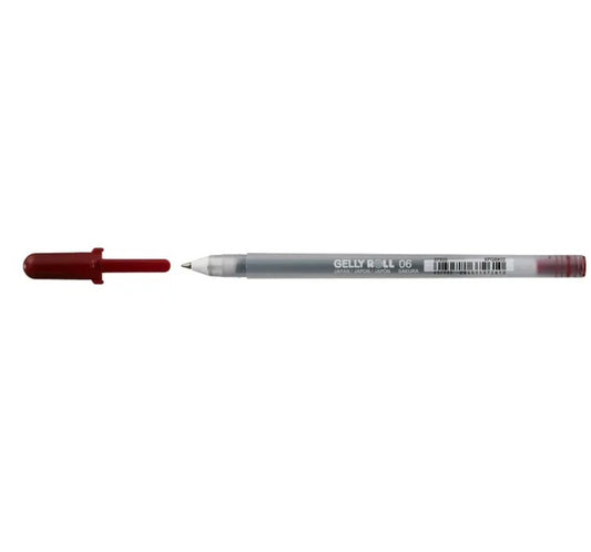 Sakura Gelly Roll Fine Point, Burgundy