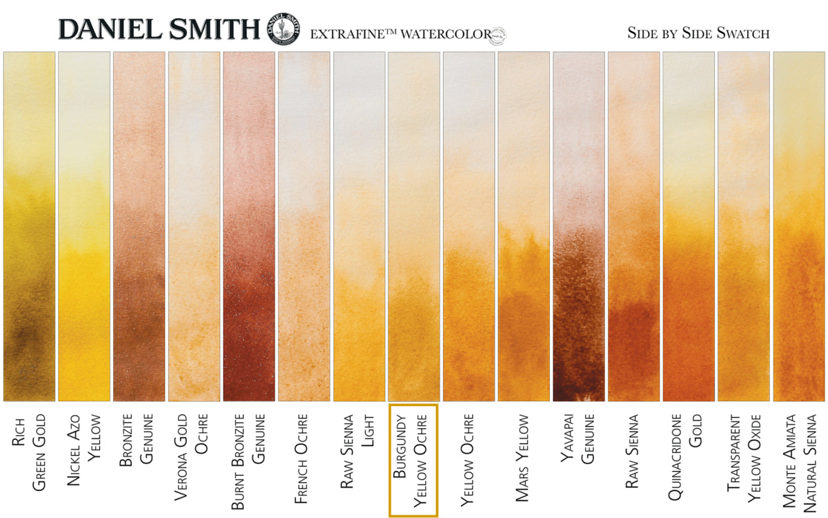 Daniel Smith Watercolour 15ml Series 2 Burgundy Yellow Ochre
