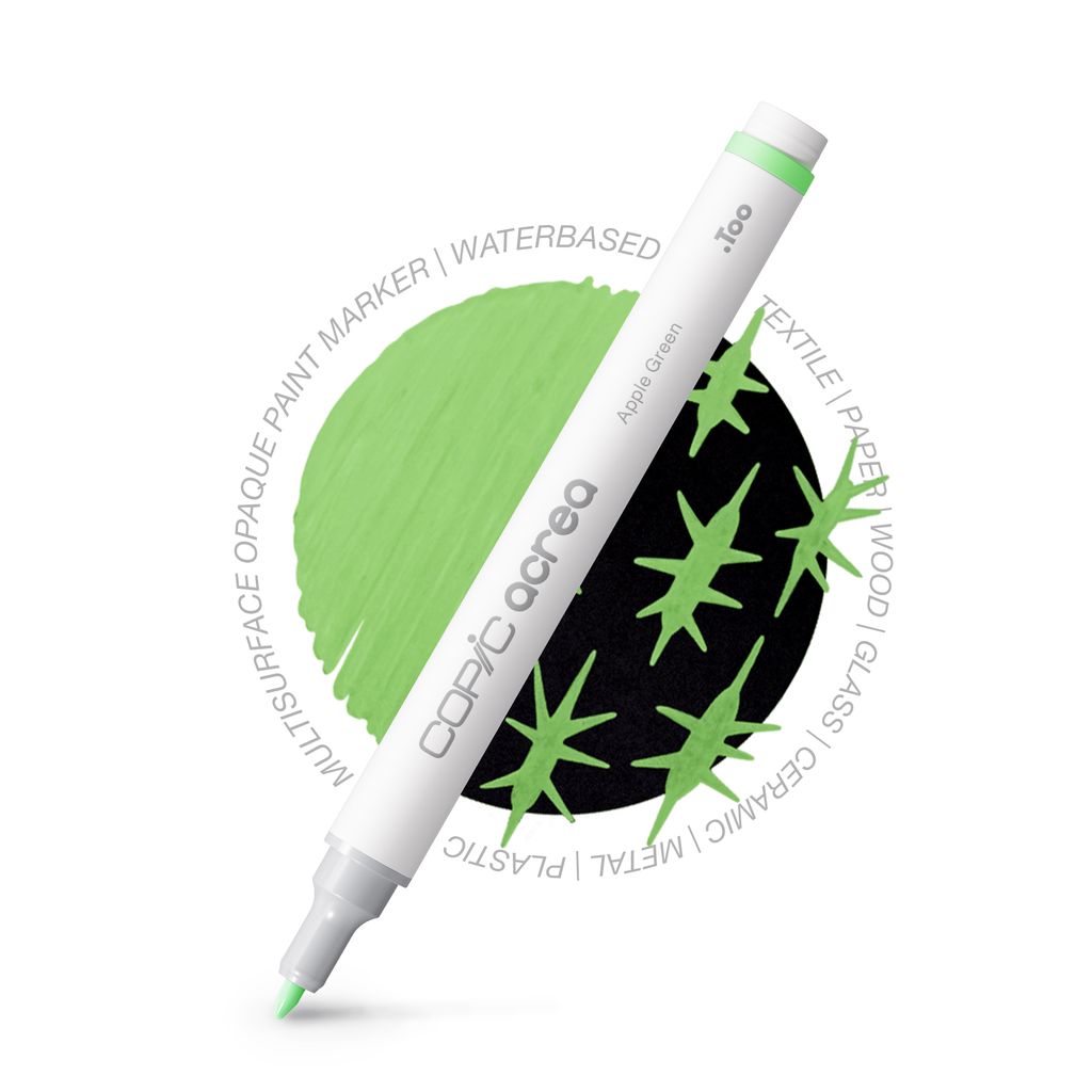 Copic Acrea Paint Marker Apple Green