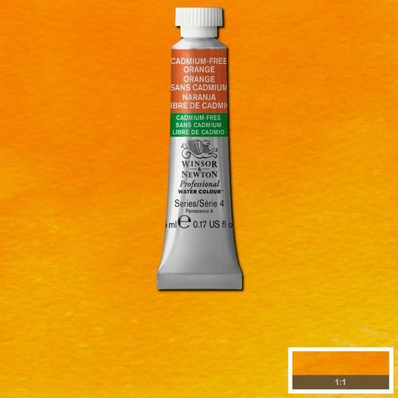 Winsor & Newton Artists' Watercolour 5ml Cadmium Free Orange