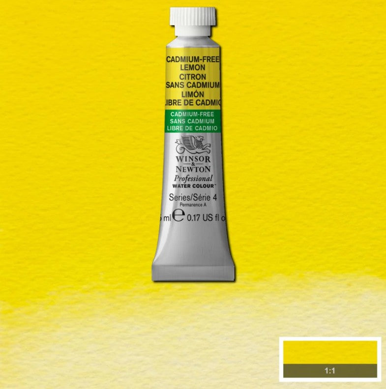 Winsor & Newton Artists' Watercolour 5ml Cadmium Free Lemon