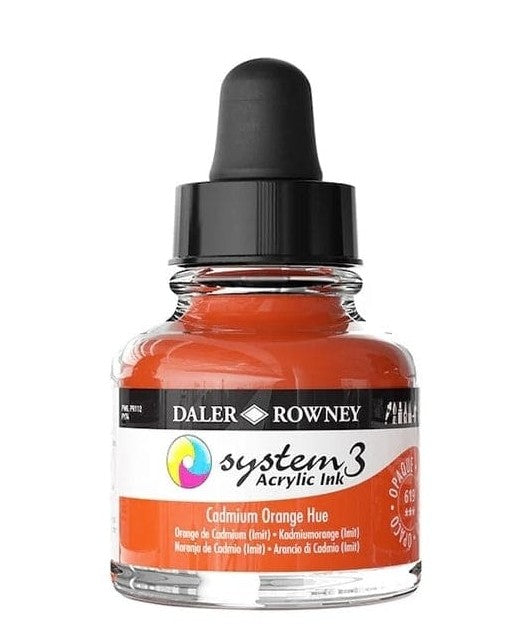 Daler System3 Ink 29.5ml 619 Cadmium Orange