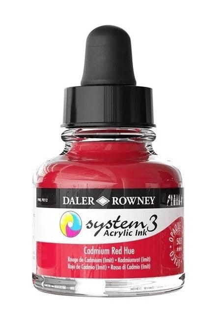 Daler System3 Ink 29.5ml 503 Cadmium Red Hue