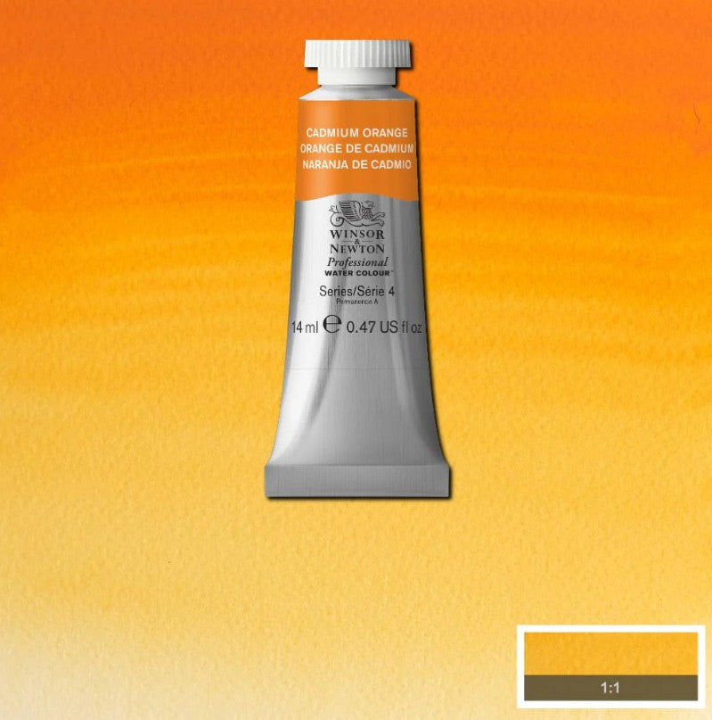 Winsor & Newton Artists' Watercolour 14ml Cadmium Orange