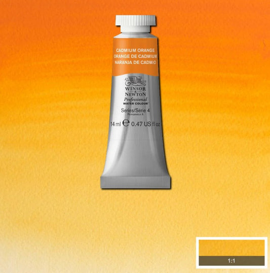 Winsor & Newton Artists' Watercolour 14ml Cadmium Orange