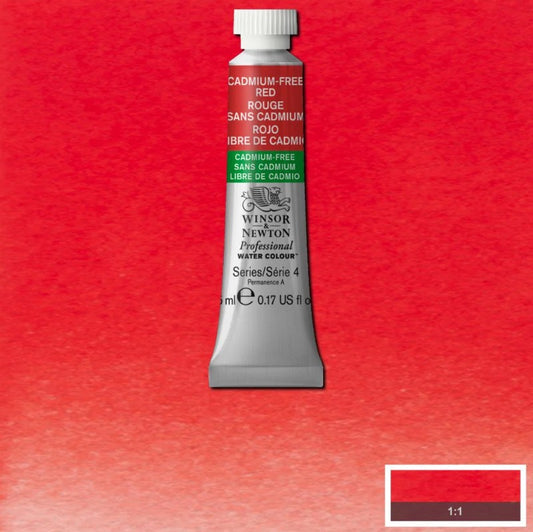 Winsor & Newton Artists' Watercolour 5ml Cadmium Free Red