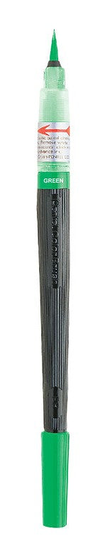 Pentel Colour Brush Pen Green (discontinued & online only)