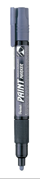 Pentel Permanent Paint Marker Medium Point 4.6mm - Grey