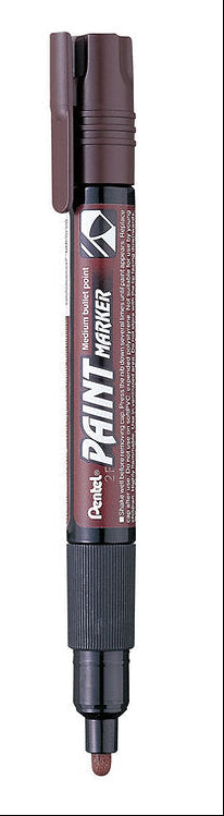Pentel Permanent Paint Marker Medium Point 4.6mm - Brown