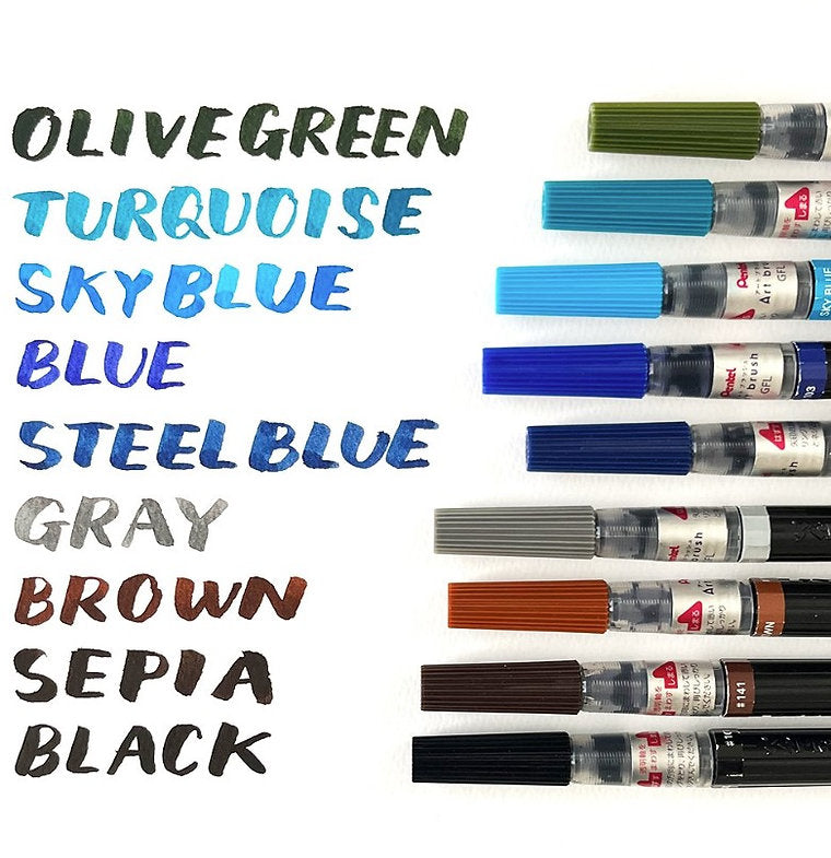 Pentel Colour Brush Pen