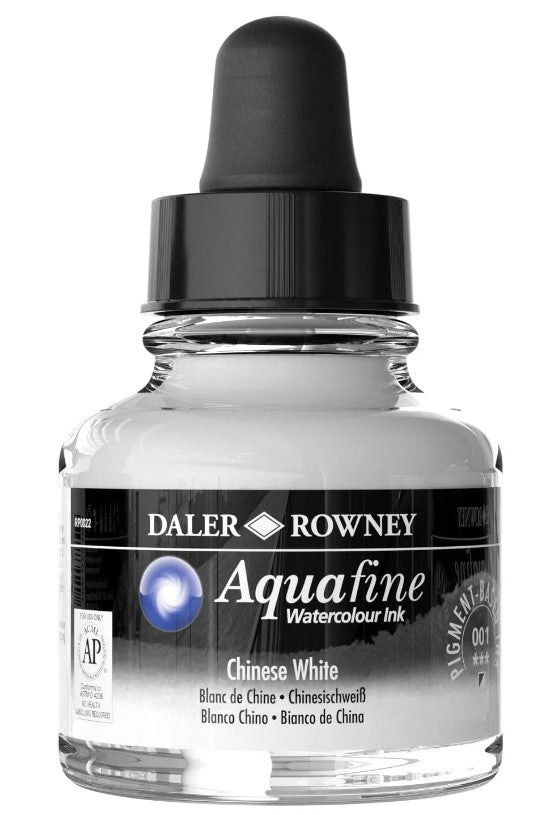Daler Aquafine Ink 29.5ml 001 Chinese White