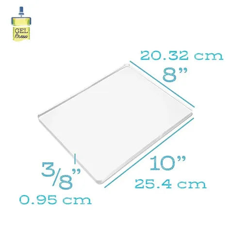 Gel Press Mono Printing Plate CLASS PACK 6 - 8 x 10