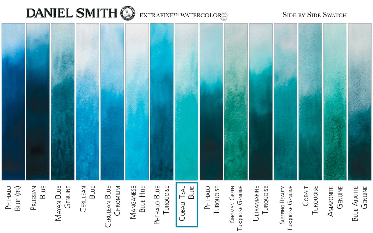 Daniel Smith Watercolour 15ml Series 2 Cobalt Teal Blue